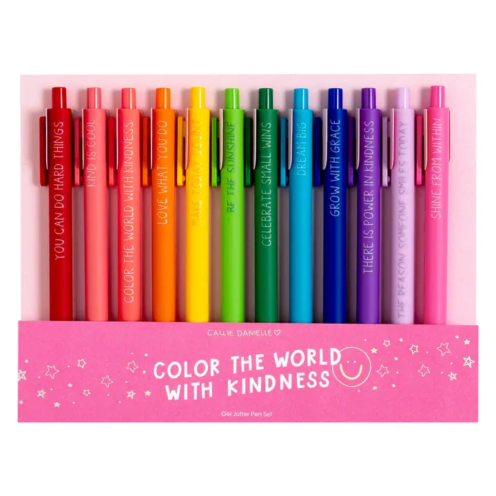 Color Ww/ Kindness Pen Set