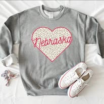 Nebraska Leopard Heart