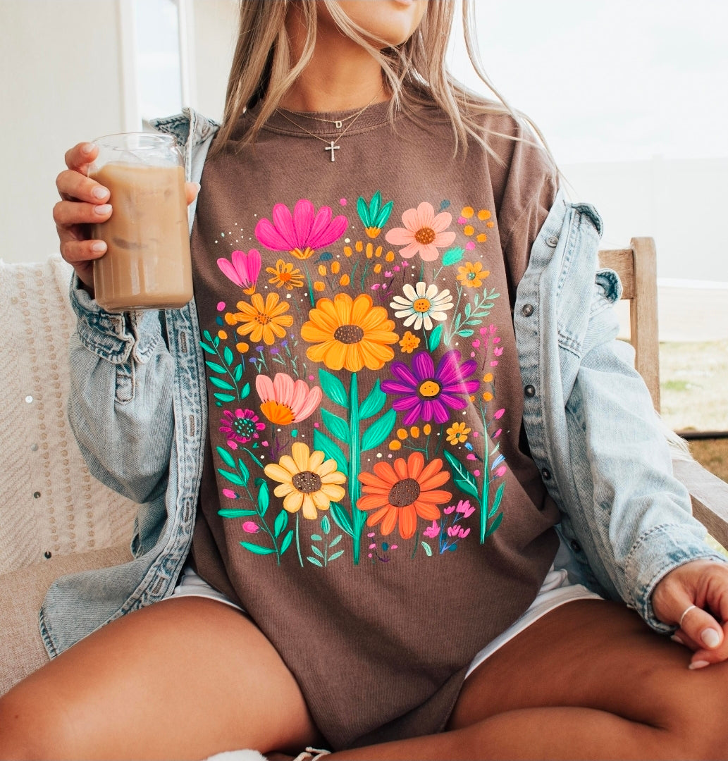 Bright Flowers Graphic