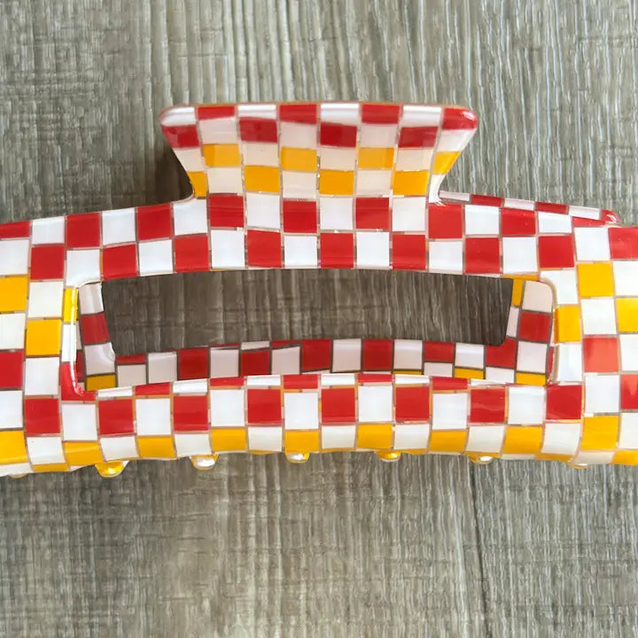 Checkered Clawclip