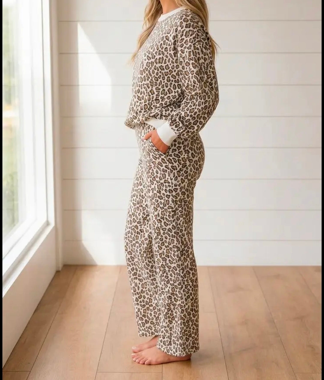 Comfy Leopard Lounge Set
