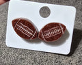 Football Glitter Earrings