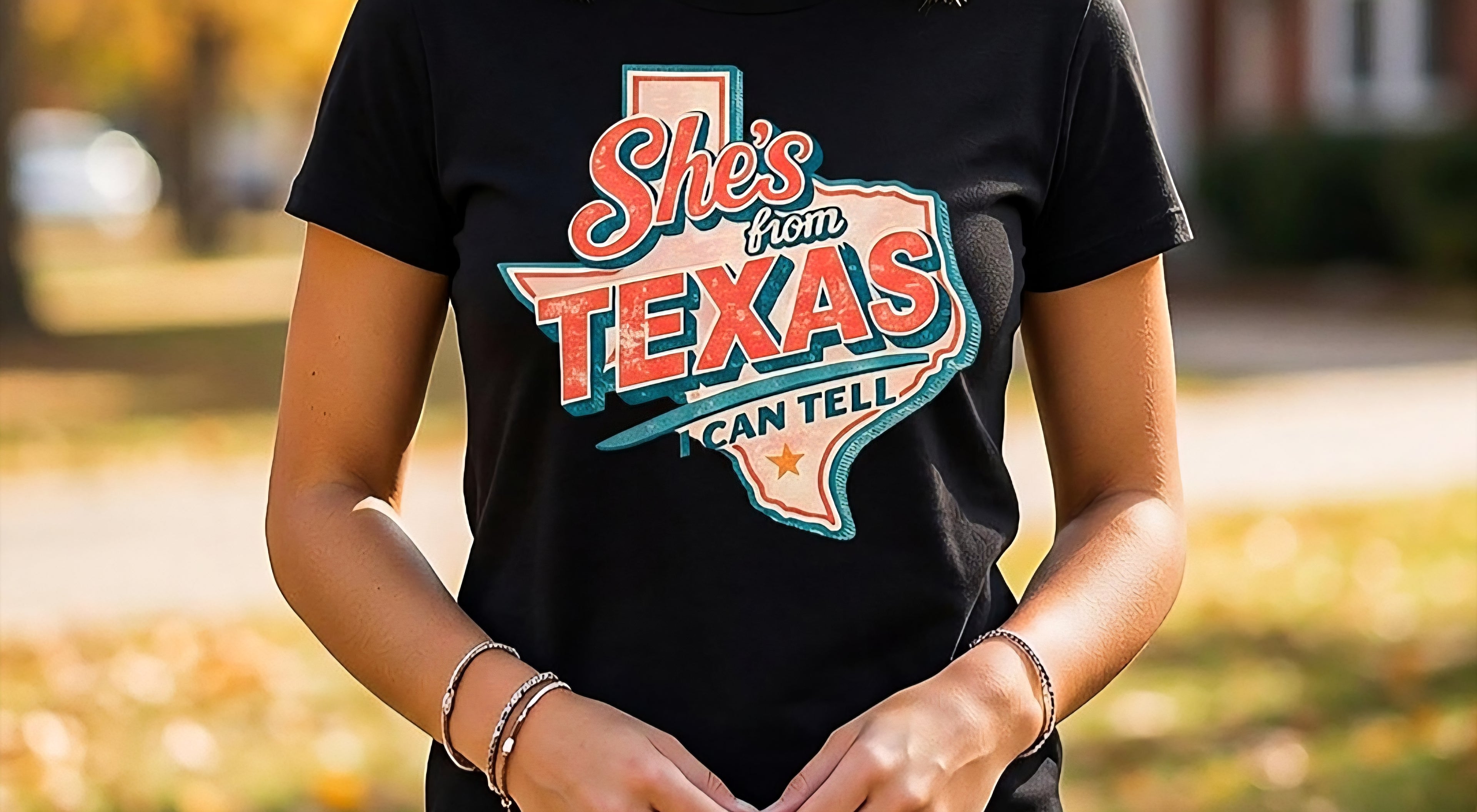 She's From Texas Graphic