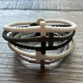 Silicone Cross Bracelets